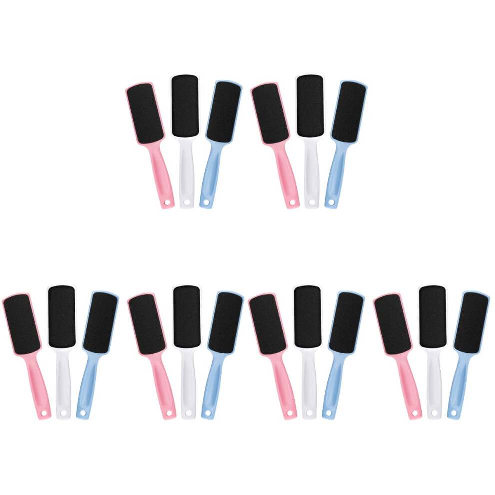 Aboofan 18Pcs Assorted Color Pedicure Tool Foot File Dead Skin Remover