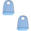 2Pcs Waterproof Clothing Protector Bib for Adults Sky-Blue Easy Clean 6