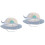 2Pièces Casquette Protection Solaire Confortable 3