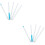 2Pièces Perche Extensible En Acier Pour Changer Ampoules Haut Plafond 7
