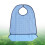 2Pcs Waterproof Clothing Protector Bib for Adults Sky-Blue Easy Clean 11