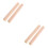 4Pièces Brosse Rétractable Nylon Doux Voyage 8