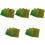25Pcs Sturdy DIY Artificial Turf Lawn Mat for Sand Table Scene 1