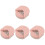 4Pcs Handicrafts Corner Rounder Pink Paper Trimming Tool Sharp Design 1