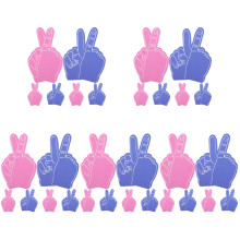 60Pcs Foam Hand Noise Makers Eva Reusable Sports Event Cheer Props