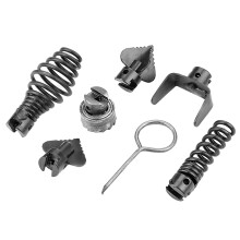 35Pcs Strong Black Sewer Cleaning Gadgets Manganese Steel Dredge Tools