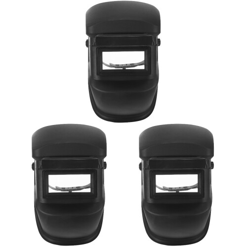 3Pcs Black Mask Adjustable Headgear for Welding