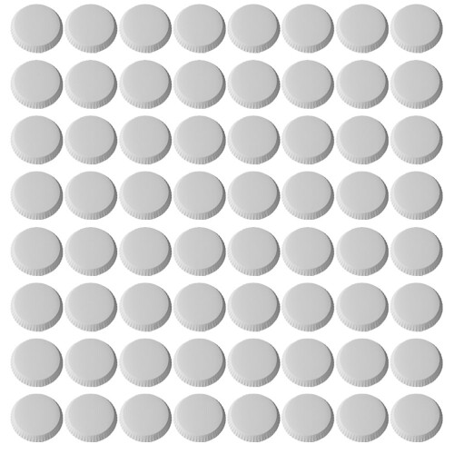 200Pièces Couvercles Ronds En Papier Pour Empilables 1