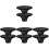 8Pcs Easy-Grip Black Stainless Steel Pot Lid Knobs for Kitchen Use 1