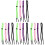 16Pcs Soft Silicone Floating Glasses Strap Adjustable Eyewear Retainer 1