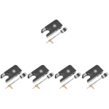 5Sets Wear-Resistant Violin Bow Frog with Screw for Violin Cello Parts