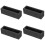 4Pièces Moules Graphite Pour Fonte Métaux Durable Usage Scientifique 6