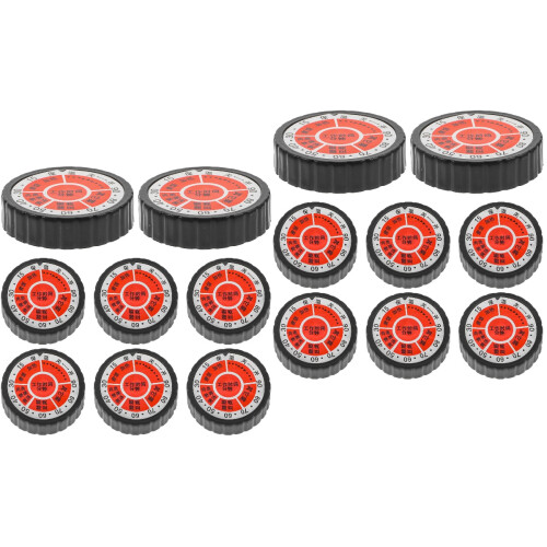16Pcs Oven Timer Control Knobs Plastic Replacement for Microwave Use