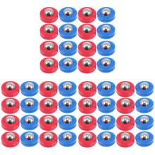 48Pièces Billes Glissantes Multicolores Pour Jeux De Plateau