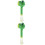 2Ensembles Souffleur De Bulles Électrique Vert Clair Plastique 6