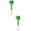 2Ensembles Souffleur De Bulles Électrique Vert Clair Plastique 8