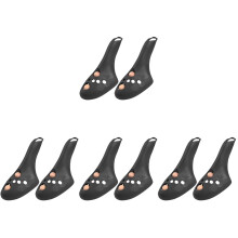 4Paires Support Chaussures En Bois Et Plastique