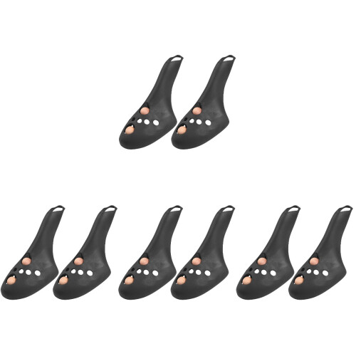 4Paires Support Chaussures En Bois Et Plastique