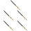 5Pièces Porte-Crayon Extenseur En Bambou Résistant Pour 7