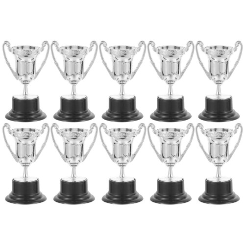 30Pièces Coupes Miniatures Enfants Argent Décor Récompense 1