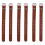 15Paires Sangles Panier Cuir Marron Confortables Et Solides 2