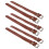 15Paires Sangles Panier Cuir Marron Confortables Et Solides 3