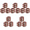 15Paires Sangles Panier Cuir Marron Confortables Et Solides 4