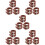 15Paires Sangles Panier Cuir Marron Confortables Et Solides 9