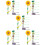35Pièces Caches Silicone Réutilisables Colorés Usage 7