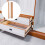 1Ensemble Guide Bois Marron Pour Armoire Commode 4