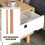 1Ensemble Guide Bois Marron Pour Armoire Commode 5