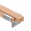 1Ensemble Guide Bois Marron Pour Armoire Commode 8