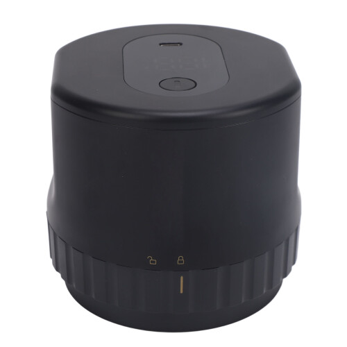 Machine sous vide compacte sans fil pour bocaux 1200mAh noir