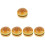 5Pcs Simulation Burger Model Soft Touch Food Photo Prop 6