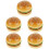 5Pcs Simulation Burger Model Soft Touch Food Photo Prop 7