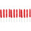 12Pcs Red Plush Clarinet Brush Handy Cleaning Tool Accessory 4