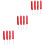 12Pcs Red Plush Clarinet Brush Handy Cleaning Tool Accessory 5