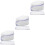 120Pcs Stylish Disposable Chef Hats Thick Paper Universal Kitchen Caps 6