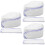 120Pcs Stylish Disposable Chef Hats Thick Paper Universal Kitchen Caps 7