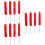 12Pcs Red Plush Clarinet Brush Handy Cleaning Tool Accessory 7