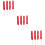 12Pcs Red Plush Clarinet Brush Handy Cleaning Tool Accessory 9