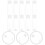 30Pcs Reusable Pet Clear Bottles Lids for Daily Use 9