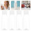 30Pcs Reusable Pet Clear Bottles Lids for Daily Use 11