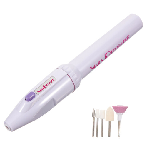 5Sets Compact Electric Nail Drill ABS for Home and Professional Use 1