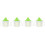 4Pcs Baby Drinking Cups Green Multi-Function Sippy Cups with Handles 3