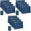 12Pcs Blue College Diploma Covers A4 Certificate and Document Holders 8