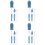 4Ensembles Brosse Silicone Température Nettoyage 4