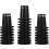 100Pcs Plastic Net Cups for Hydroponics Planting Black Garden Pots 3