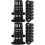 100Pcs Plastic Net Cups for Hydroponics Planting Black Garden Pots 6