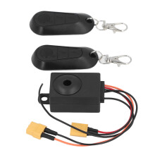 Allarme per bicicletta con 2 telecomandi, 36-70 V, XT60, 500 mAh